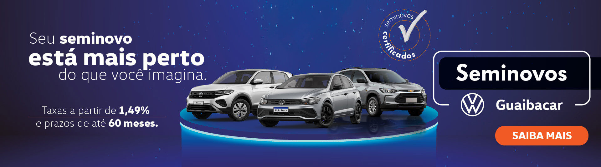Seminovos é na Guaibacar