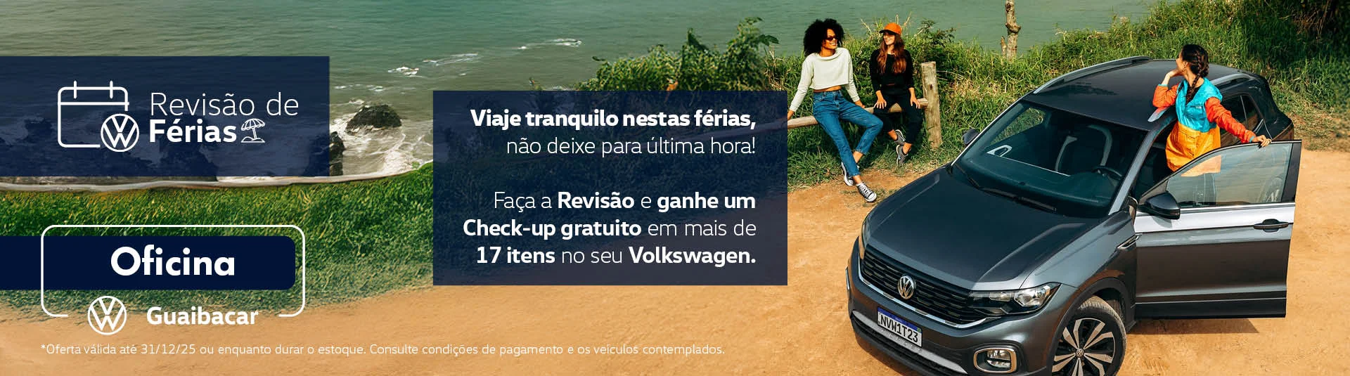 Revisão de Férias é na Guaibacar